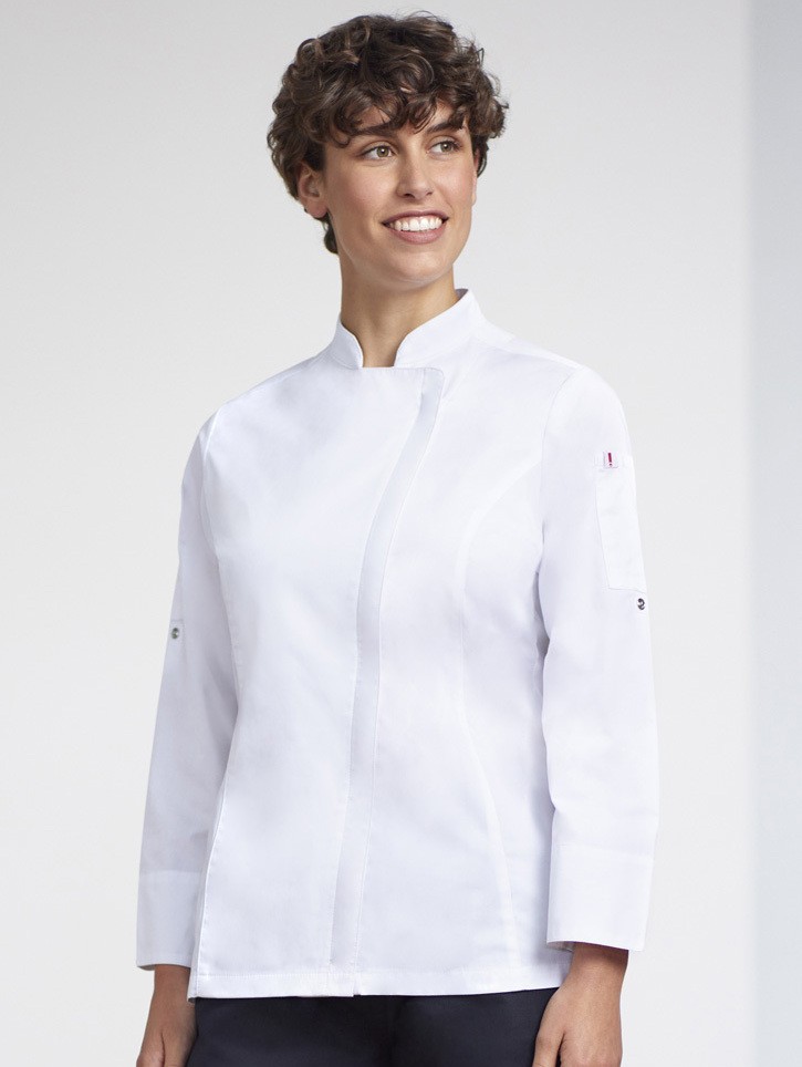 Biz Collection Womens Alfresco Long Sleeve Chef Jacket CH330LL