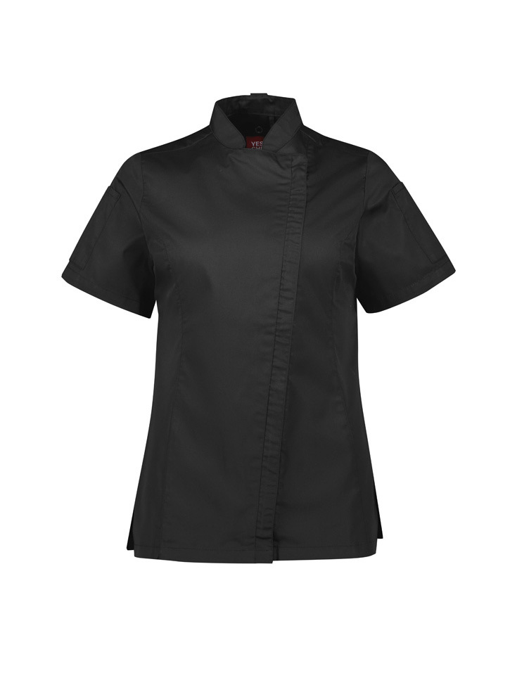 Womens Alfresco Short Sleeve Chef Jacket VMG Clothing