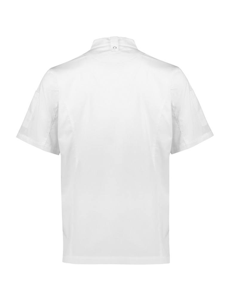 Mens Alfresco Short Sleeve Chef Jacket back