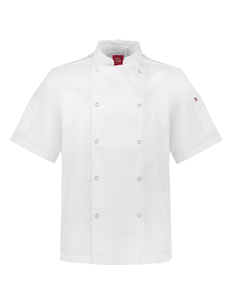 Mens Zest Short Sleeve WHITE FRONT